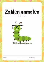 Vorschau - Arbeitsblätter - MATERIALPAKET Nummern 1-5 anmalen 🖌️🔢✨ - Deckblatt