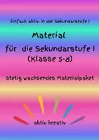 Vorschau - Stundenentwürfe - MEGA Materialpaket SEKUNDARSTUFE - Deckblatt