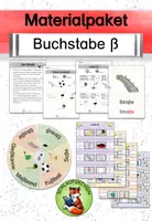 Vorschau - Arbeitsblätter - Materialpaket Buchstabeneinführung ß - Deckblatt