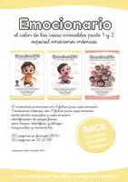 Vista previa - Hojas de trabajo - PACK Fichas Emociones - Portada