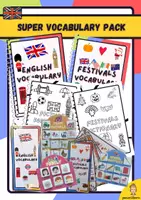 Vorschau - Stundenentwürfe - Super Vocabulary Pack - Deckblatt
