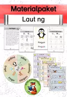 Vorschau - Arbeitsblätter - Materialpaket Buchstabeneinführung Laut ng - Deckblatt