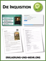 Vorschau - Arbeitsblätter - Die Inquisition (Materialpaket) - Deckblatt