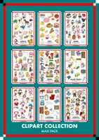 Vorschau - selbst erstellte Cliparts/Grafiken - Maxi Pack - Clipart - Deckblatt