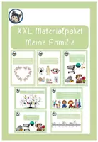 Vorschau - Arbeitsblätter - XXL-Paket Familie, Stammbaum und Lebensereignisse #edukisommerschnapper - Deckblatt
