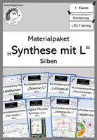 Vorschau - Spiele - Buchstabensynthese: Materialpaket „Synthese mit L" - Deckblatt