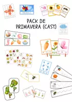 Vista previa - Unidades / Secuencias / Situaciones de Aprendizaje - PACK DE PRIMAVERA (CAST) - Portada