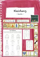 Vorschau - Arbeitsblätter - Kleidung Bundle (DaZ/DaF) - Deckblatt
