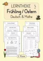 Vorschau - Arbeitsblätter - Lerntheke Frühling / Ostern für Deutsch & Mathe (2. Klasse) - Deckblatt