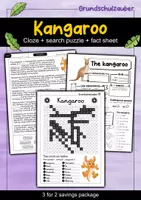 Vorschau - Arbeitsblätter - Kangaroo - 3 for 2 economy package - Material package (English) - Deckblatt