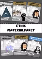 Vorschau - Arbeitsblätter - Ethik Materialpaket - Werte und Entscheidungen - Deckblatt