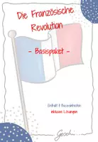 Vorschau - Arbeitsblätter - UR8:Die Französische Revolution - Materialpaket mit allen Basisstunden - inkl. Lösungen - Deckblatt