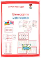 Vorschau - Spiele - Einmaleins: Materialpaket - Deckblatt