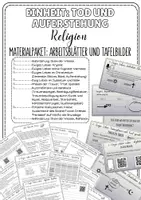 Vorschau - Unterrichtsreihen - Materialpaket: Tod und Auferstehung - Deckblatt