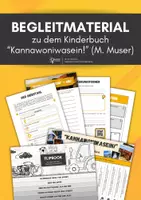 Vorschau - Arbeitsblätter - Sparpaket zum Roman "Kannawoniwasein!" (M. Muser) - 31 Materialien! - Deckblatt