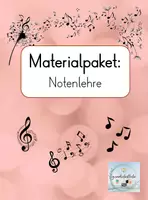Vorschau - Arbeitsblätter - Materialpaket: Notenlehre - Deckblatt