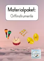 Vorschau - Arbeitsblätter - Materialpaket: Orff-Instrumente - Deckblatt