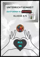 Vorschau - Stundenentwürfe - Materialpaket Unterrichtseinheit "Zeitformen" und Lernspiel "Stibitzt Zeitformen" - Deckblatt