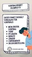 Vorschau - Stundenentwürfe - Vortragspaket (Komplettpaket) - Deckblatt