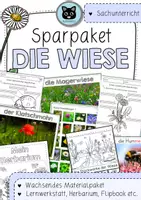 Vorschau - Unterrichtsreihen - Sparpaket | Wiese - Deckblatt