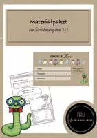 Vorschau - Arbeitsblätter - Materialpaket zum 1x1 - Deckblatt