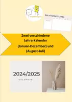 Vorschau - Anderer Materialtyp - Kalender für ein ganzes Jahr oder ein Schuljahr (August-Juli) - Deckblatt