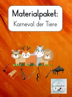 Vorschau - Unterrichtsreihen - Materialpaket: Karneval der Tiere - Deckblatt