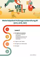 Vorschau - Arbeitsblätter - Prüfungsvorbereitung B1 - E-Mails als Lesetexte - Deckblatt