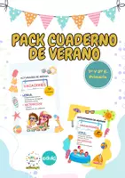 Vista previa - Refuerzo / NEE / Materiales de apoyo - PACK CUADERNO DE VERANO - Portada