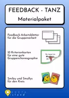 Vorschau - Arbeitsblätter - Feedback - Tanz Materialpaket - Deckblatt