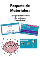 Vista previa - Juegos / Gamificación - Paquete de Juego del Ahorcado en PowerPoint - Portada