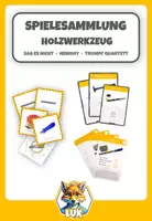 Vorschau - Arbeitsblätter - Spielesammlung - Holzwerkzeug im Technikunterricht - Deckblatt