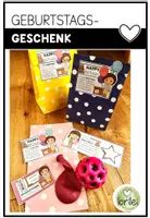 Vorschau - Poster - Materialpaket - Geburtstag - Geburtstagsgeschenk - Deckblatt