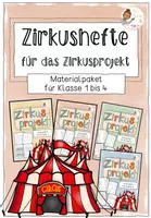 Vorschau - Stundenentwürfe - Begleithefte zum Zirkusprojekt - Materialpaket (Klasse 1 bis 4) - Deckblatt