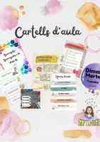 Vista previa - Decoración del aula - Paquete de materiales - Cartells per la decoració d'aula - Portada