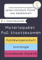 Vorschau - Prüfungsvorbereitung - Materialpaket Staatsexamen Politik und Gesellschaft (Bayern) - Deckblatt