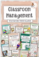 Vorschau - Stundenentwürfe - Classroom-Management (Wachsendes Materialpaket) - Deckblatt
