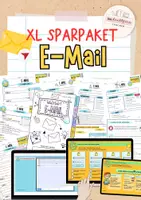 Vorschau - Arbeitsblätter - XL Sparpaket E-Mail: DIN-gerechte E-Mails verfassen - Deckblatt