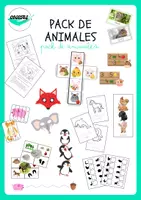 Vista previa - Unidades / Secuencias / Situaciones de Aprendizaje - PACK DE ANIMALES - Portada