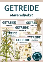 Vorschau - Arbeitsblätter - Getreide Grundschule (Klasse 3/4) – Materialpaket für den Sachunterricht - Deckblatt