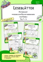 Vorschau - Arbeitsblätter - Lesen lernen mit Karibu 1 (Version 2016) – Leseblätter in Grundschrift | Arbeitsblätter & Lesetraining für die 1. Klasse - Deckblatt
