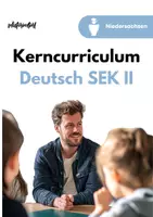 Vorschau - Stundenentwürfe - Kerncurriculum im Fach Deutsch in der SEK II - Niedersachsen - Deckblatt