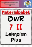 Vorschau - Stundenentwürfe - Materialpaket "BwR 7 II" Lehrplan Plus - Deckblatt