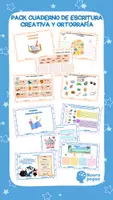 Vista previa - Hojas de trabajo - PACK CUADERNO ESCRITURA CREATIVA Y ORTOGRAFÍA - Portada