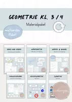 Vorschau - Stundenentwürfe - Materialpaket: Geometrie (Kl.3/4) - Deckblatt