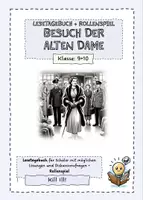 Vorschau - Unterrichtsreihen - Materialpaket - Besuch der alten Dame: Lestagebuch + Rollenspiel - Deckblatt