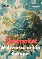 Vorschau - Unterrichtsreihen - Sparpaket XXL: Wirtschaft in Europa - Deckblatt
