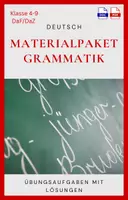 Vorschau - Arbeitsblätter - Materialpaket - Grammatik - Deckblatt