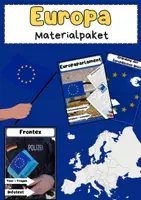 Vorschau - Arbeitsblätter - Europa Materialpaket: EU, Geschichte und Kultur - Deckblatt