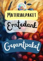 Vorschau - Spiele - Materialpaket Erntedank - Deckblatt